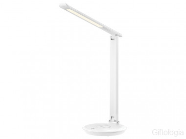 Настольная лампа Rombica LED FAROS, белый (круглое основание) &mdash; Гифтология