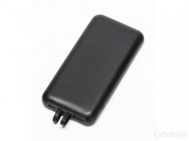 Портативное беспроводное зарядное устройство Octopus Air, 5000 mAh, черный &mdash; Гифтология