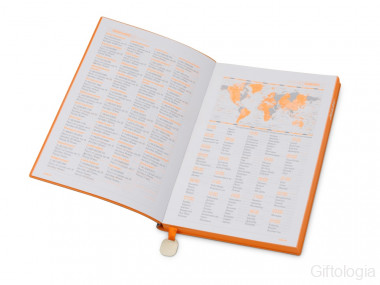 Ежедневник А5 недатированный Mercury, черный &mdash; Гифтология