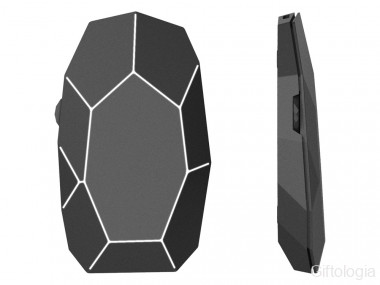 Беспроводная мышь Geo Mouse Plus, черный &mdash; Гифтология