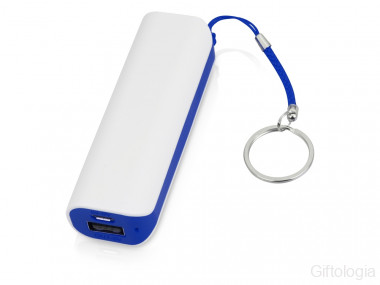 Портативное зарядное устройство (power bank) Basis, 2000 mAh, синий &mdash; Гифтология