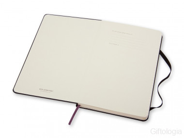 Записная книжка Moleskine Classic (в линейку) в твердой обложке, Large (13х21см), черный &mdash; Гифтология