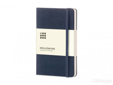 Записная книжка Moleskine Classic (в линейку) в твердой обложке, Large (13х21см), синий &mdash; Гифтология