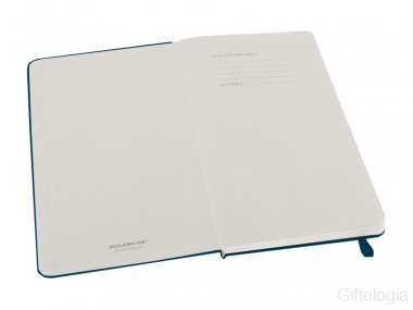 Записная книжка Moleskine Classic (в линейку) в твердой обложке, Large (13х21см), сапфир &mdash; Гифтология