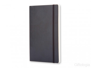 Записная книжка Moleskine Classic Soft (нелинованный), Large (13х21см), черный &mdash; Гифтология