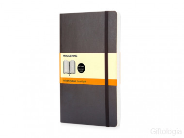 Записная книжка Moleskine Classic Soft (в линейку), Large (13х21см), черный &mdash; Гифтология