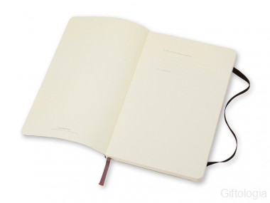 Записная книжка Moleskine Classic Soft (в линейку), Large (13х21см), черный &mdash; Гифтология