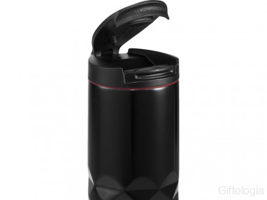Термос Traverse, черный &mdash; Гифтология