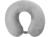 Подушка Basic из микрофибры с эффектом памяти U-shape, серый фото 2 &mdash; Гифтология