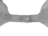 Подушка Basic из микрофибры с эффектом памяти U-shape, серый фото 4 &mdash; Гифтология