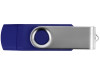 USB/micro USB-флешка 2.0 на 16 Гб Квебек OTG, синий фото 4 &mdash; Гифтология