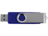 USB/micro USB-флешка 2.0 на 16 Гб Квебек OTG, синий фото 5 &mdash; Гифтология