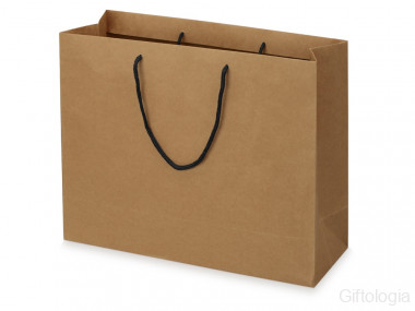 Пакет подарочный Kraft L, 45x35x15 см &mdash; Гифтология
