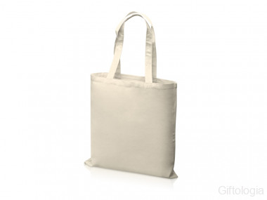 Сумка для шопинга Carryme 140 хлопковая, 140 г/м2, натуральный &mdash; Гифтология