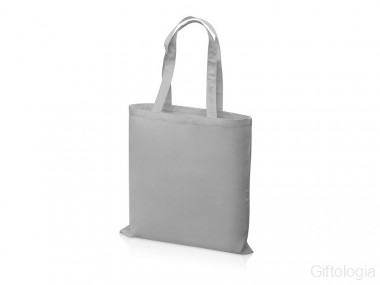 Сумка для шопинга Carryme 140 хлопковая, 140 г/м2, серый &mdash; Гифтология