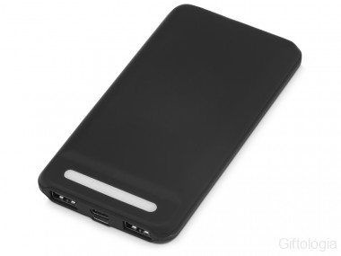 Портативное беспроводное зарядное устройство Airbank, 10000 mAh,  черный &mdash; Гифтология