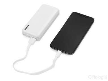 Внешний аккумулятор Evolt Mini-10, 10000 mAh, белый &mdash; Гифтология