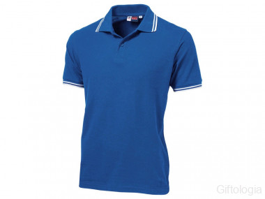 Рубашка поло Erie мужская, классический синий &mdash; Гифтология
